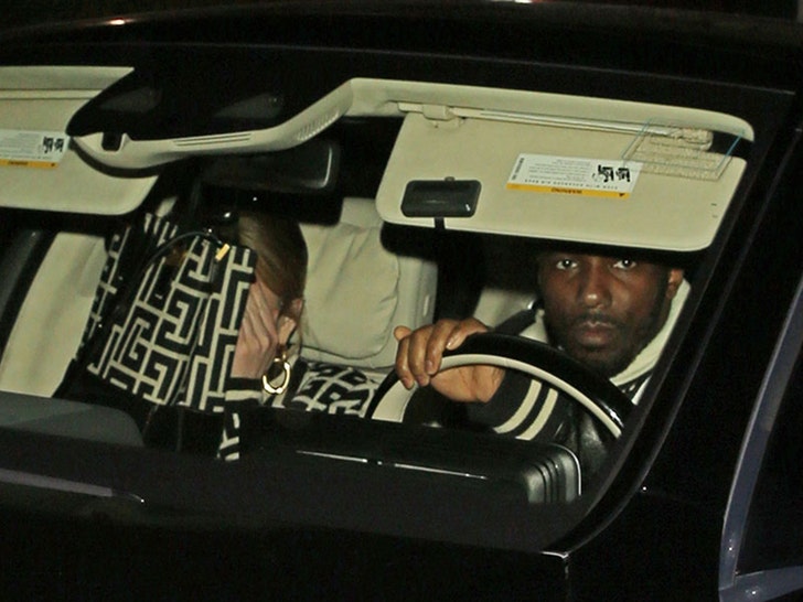 Adele and Rich Paul Leaving Dinner