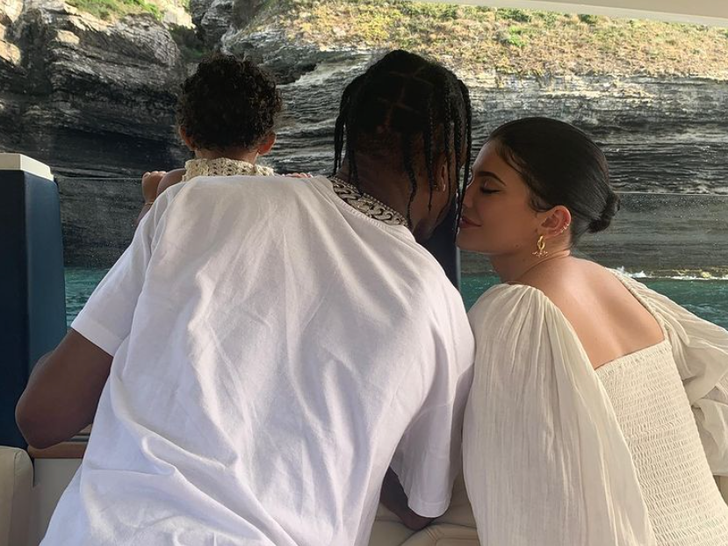 Travis Scott and Kylie Jenner Family Photos