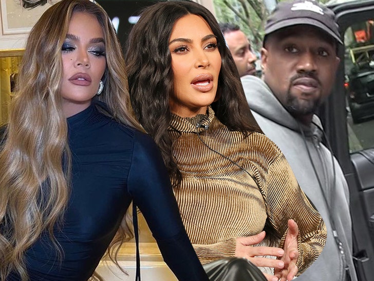 khloe kardashian, kim kardashian, kanye west