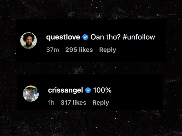 chris angel quest love comments