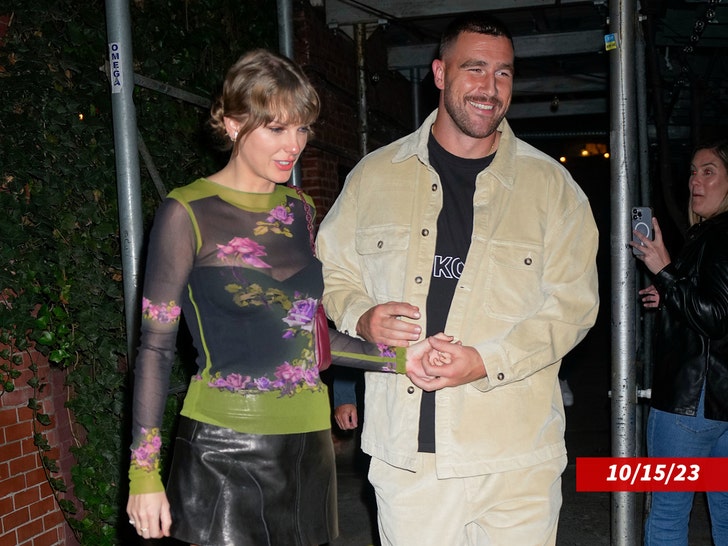 Taylor Swift and Travis Kelce