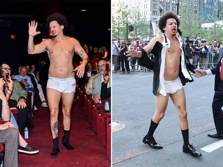 Eric Andre Undresses For 'Little Brother' Premiere