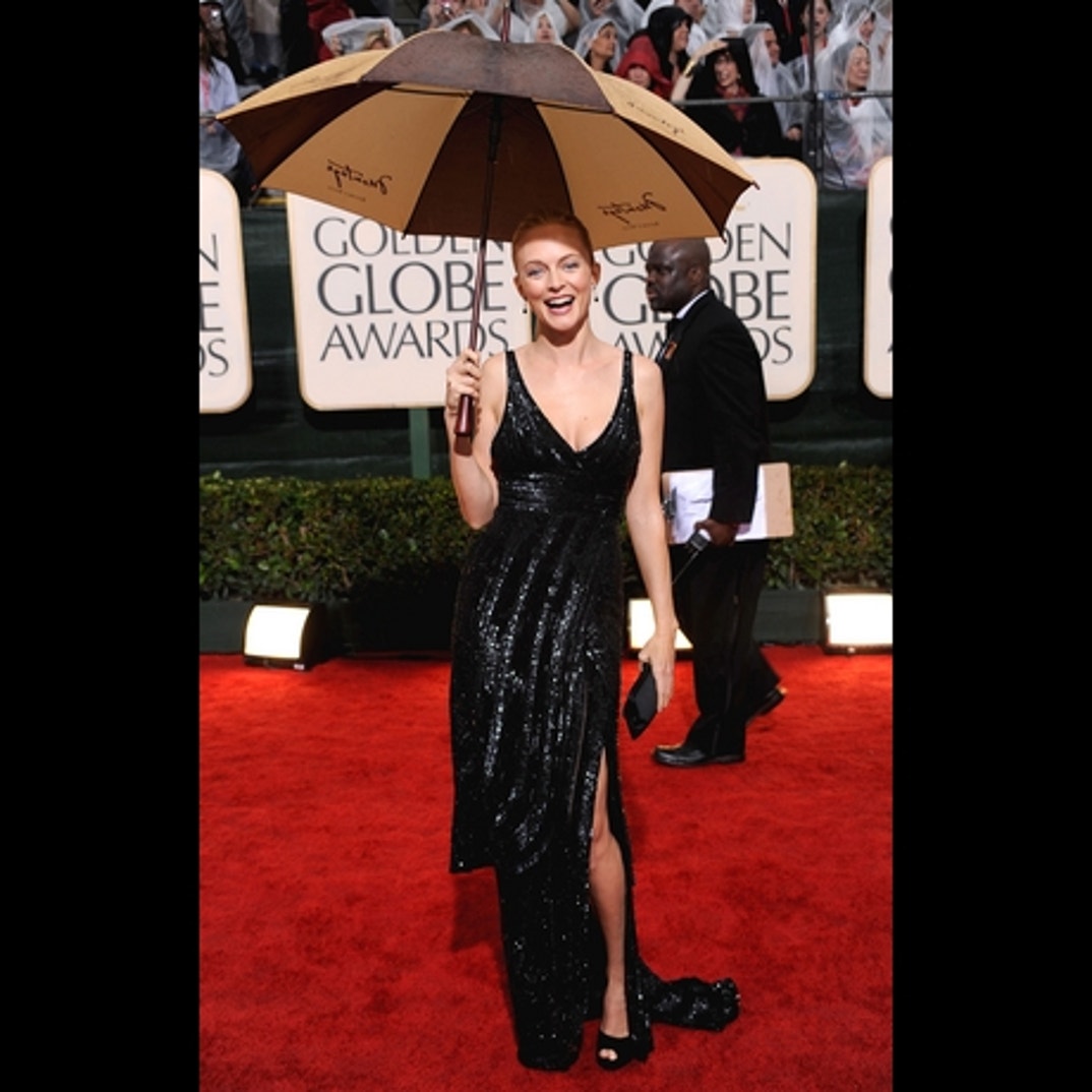 golden globes dresses 2010 2010 Cher Custom Bob Mackie Couture Black Velvet Bias-Cut Golden Globe main image 0