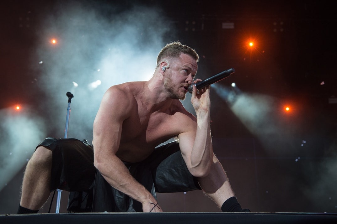 Dan Reynolds Singer Us Rock Band Editorial Stock Photo  Stock Image   Shutterstock