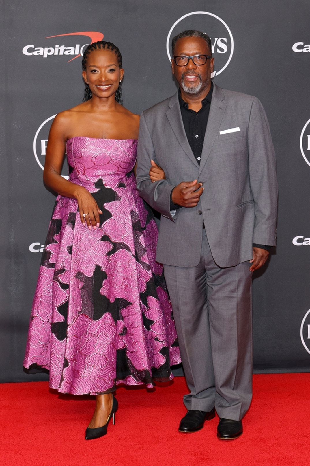 Erika Woods and Wendell Pierce