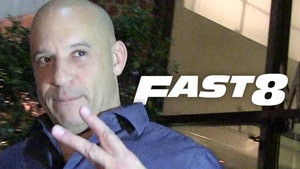 Vin Diesel -- Sayonara, 'Fast 8' ... Beef with Rock Rolls On