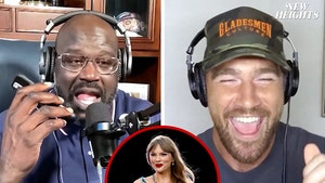 Shaq, Travis Kelce, Taylor Swift