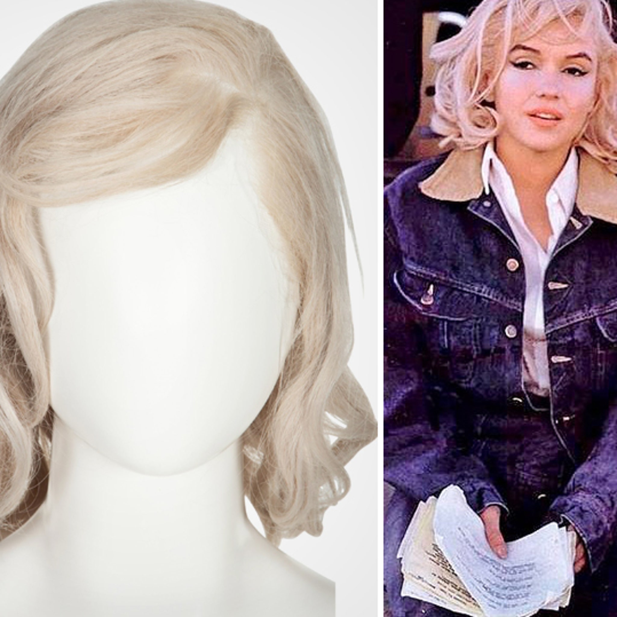Marilyn monroe wig on sale