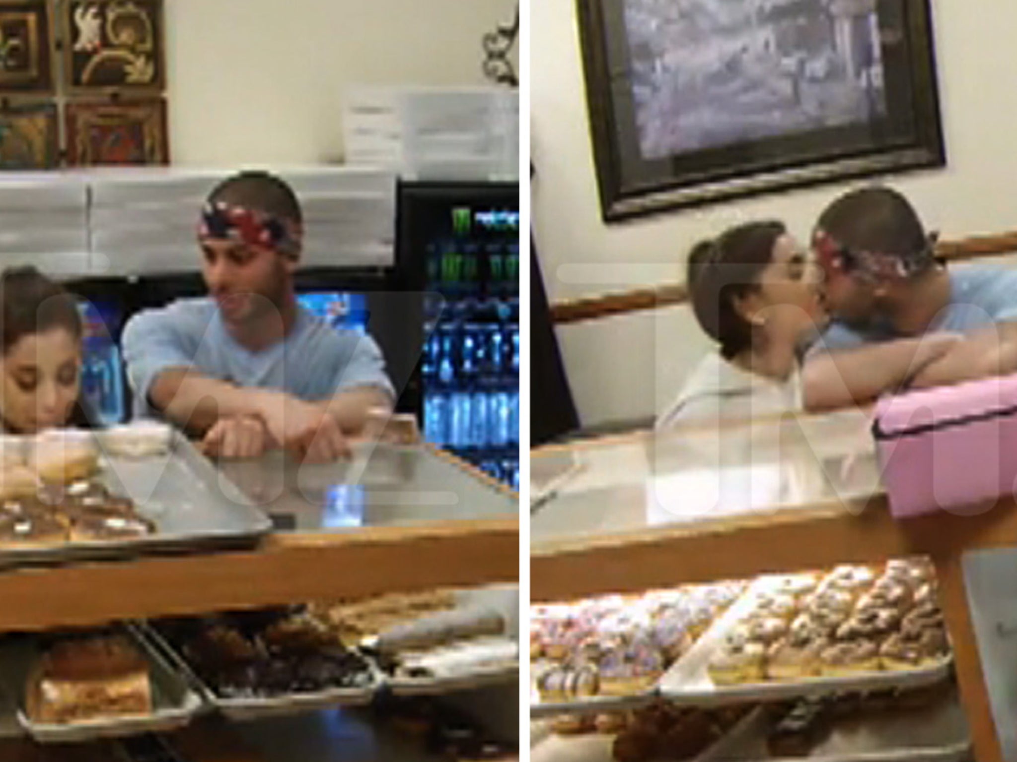 Ariana Grande -- Tongues New Boyfriend ... and an Innocent Donut!!