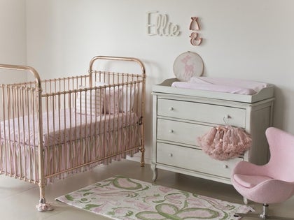 Incy Harry Rose Gold Crib -- $900