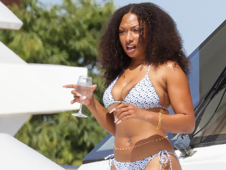 Megan Thee Stallion Drinks Champagne on Yacht in Ibiza with BF and Friends.jpg