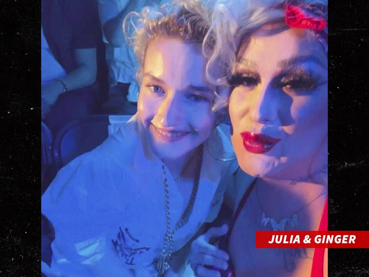 julia garner drag show