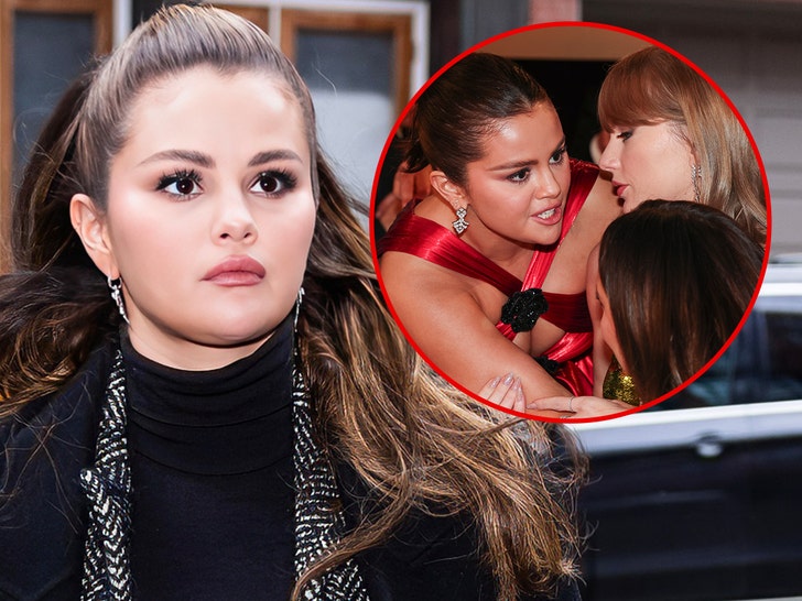 selena gomez and taylor swift at golden globes
