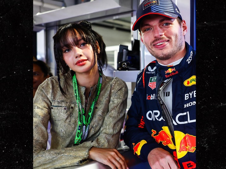 Lisa Poses With Max Verstappen At Miami Grand Prix
