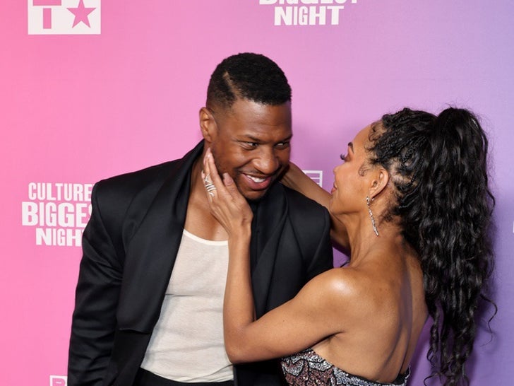 Jonathan Majors & Meagan Good Together