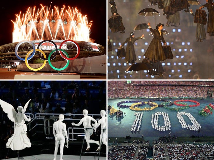 Olympic Opening Ceremonies -- Through the Years