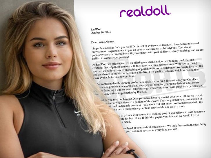 Luana Alonso Gets Offer From Sex Doll Co. After Launching OnlyFans, We Want Your Feet!