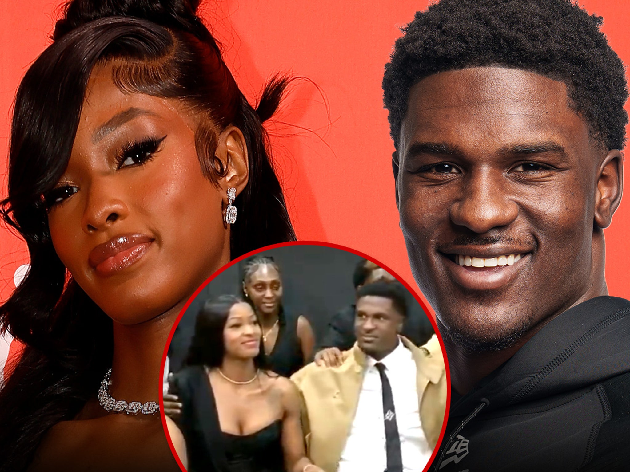 WNBA's Rickea Jackson Supports James Pearce Jr. During NFL Draft