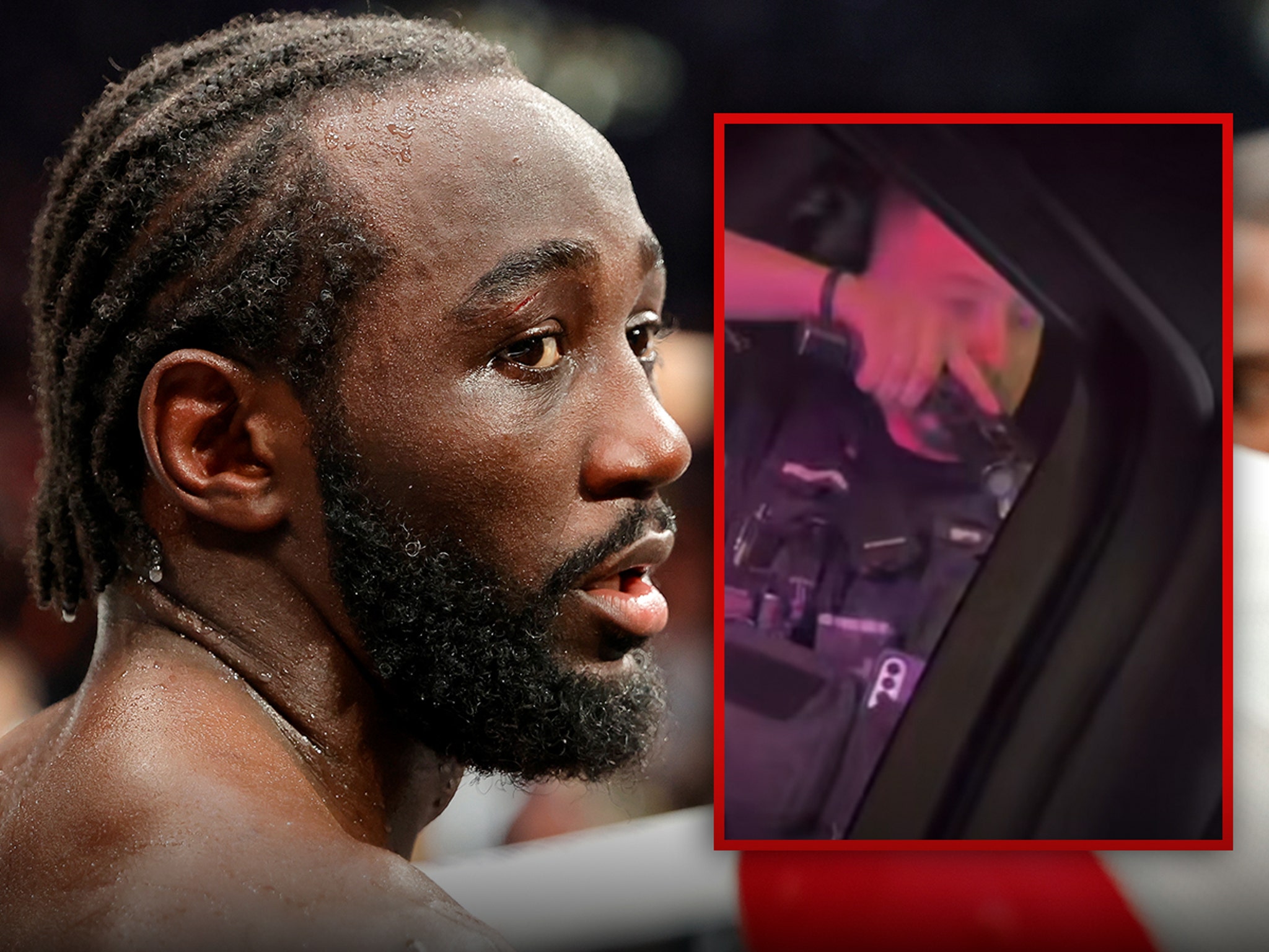 Terence Crawford Held By Cop at Gunpoint, on Video