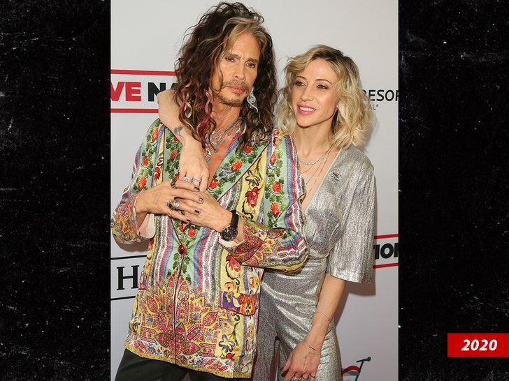 steven tyler aimee preston sub getty swipe 2