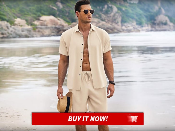 Coofandy-Mens-Summer-Beach-Outfits-2-Piece-Short-Sleeve-Shirts-And-Shorts-Summer-Swimwear-MAIN