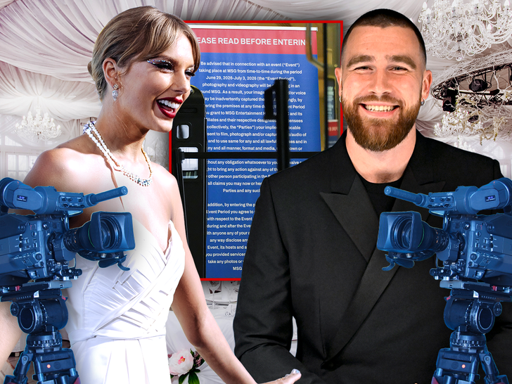 Taylor Swift & Travis Kelce's Wedding: Film Release Spotted at Venue