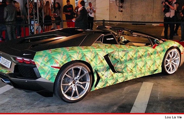 LeBron James -- Rent My Custom Lambo ... for $7,000 A DAY