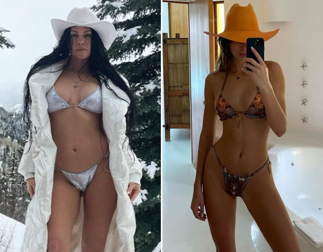 Kourtney Kardashian (41) vs. Kendall Jenner (25)