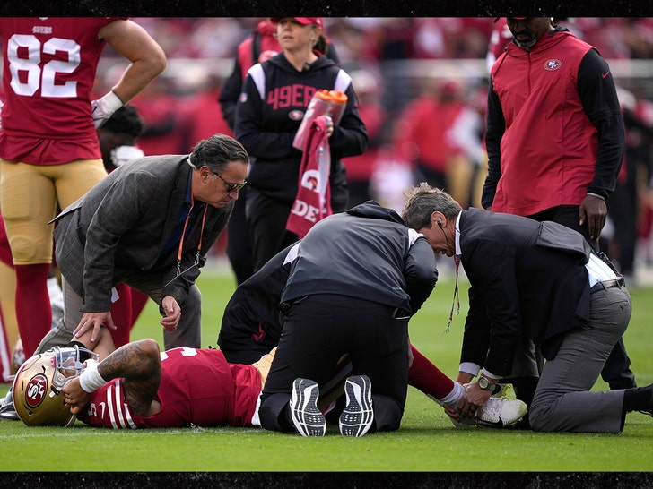 49ers QB Trey Lance out for season with broken ankle