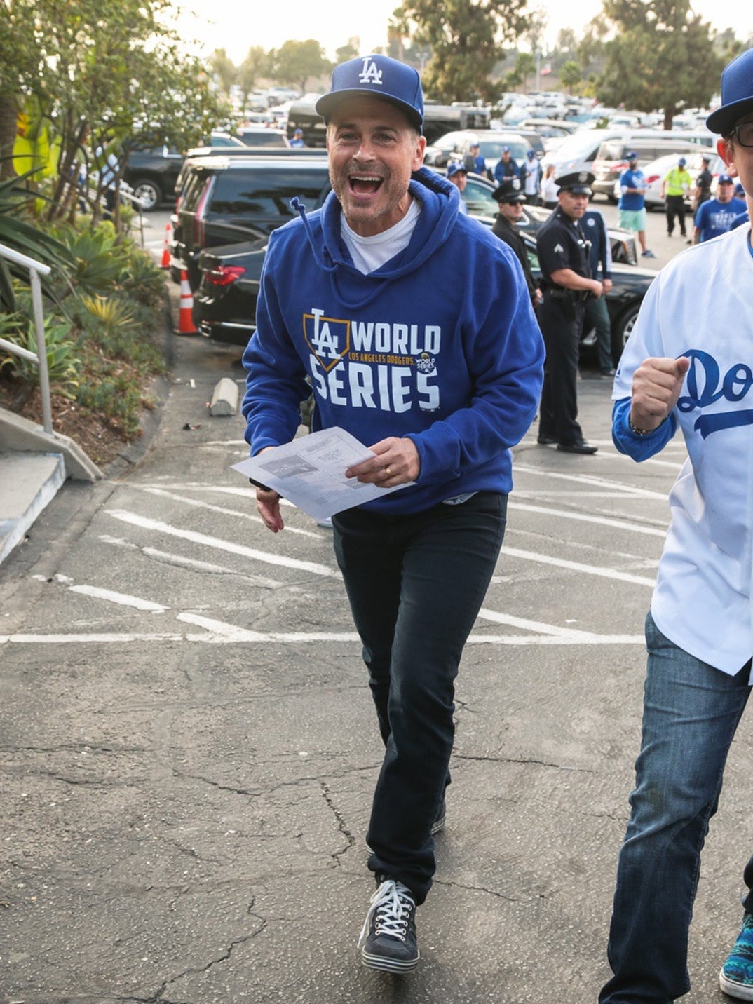 Rob Lowe Dodgers Fan 3
