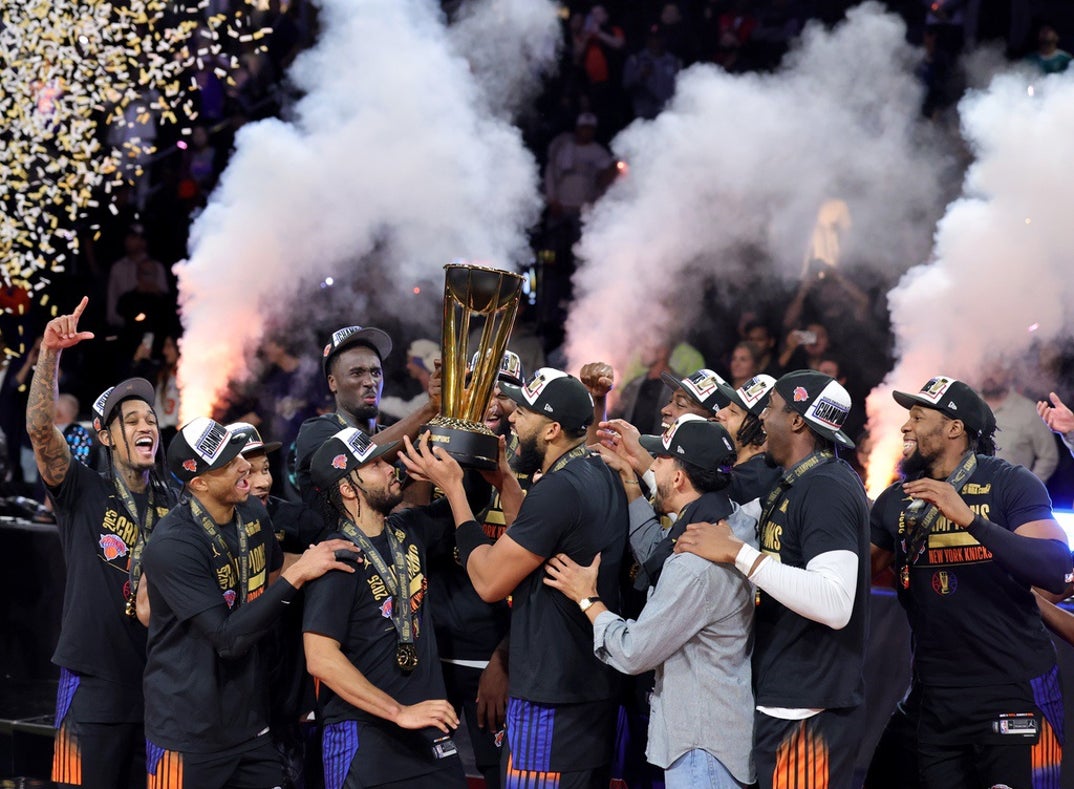 Knicks Win NBA Cup 4