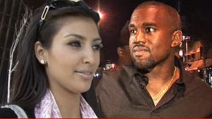 Kim Kardashian & Kanye West -- New House Purchase Is Master Plan to Keep Kanye at Home