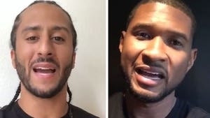 Colin Kaepernick Teams with Usher to Complete $1 Million Pledge