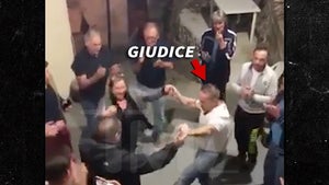 Joe Giudice Dances, Celebrates Freedom with Family in Italy