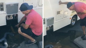 Dad Tries to Drain RV Toilet, Turns into Toxic and Hilarious Mess
