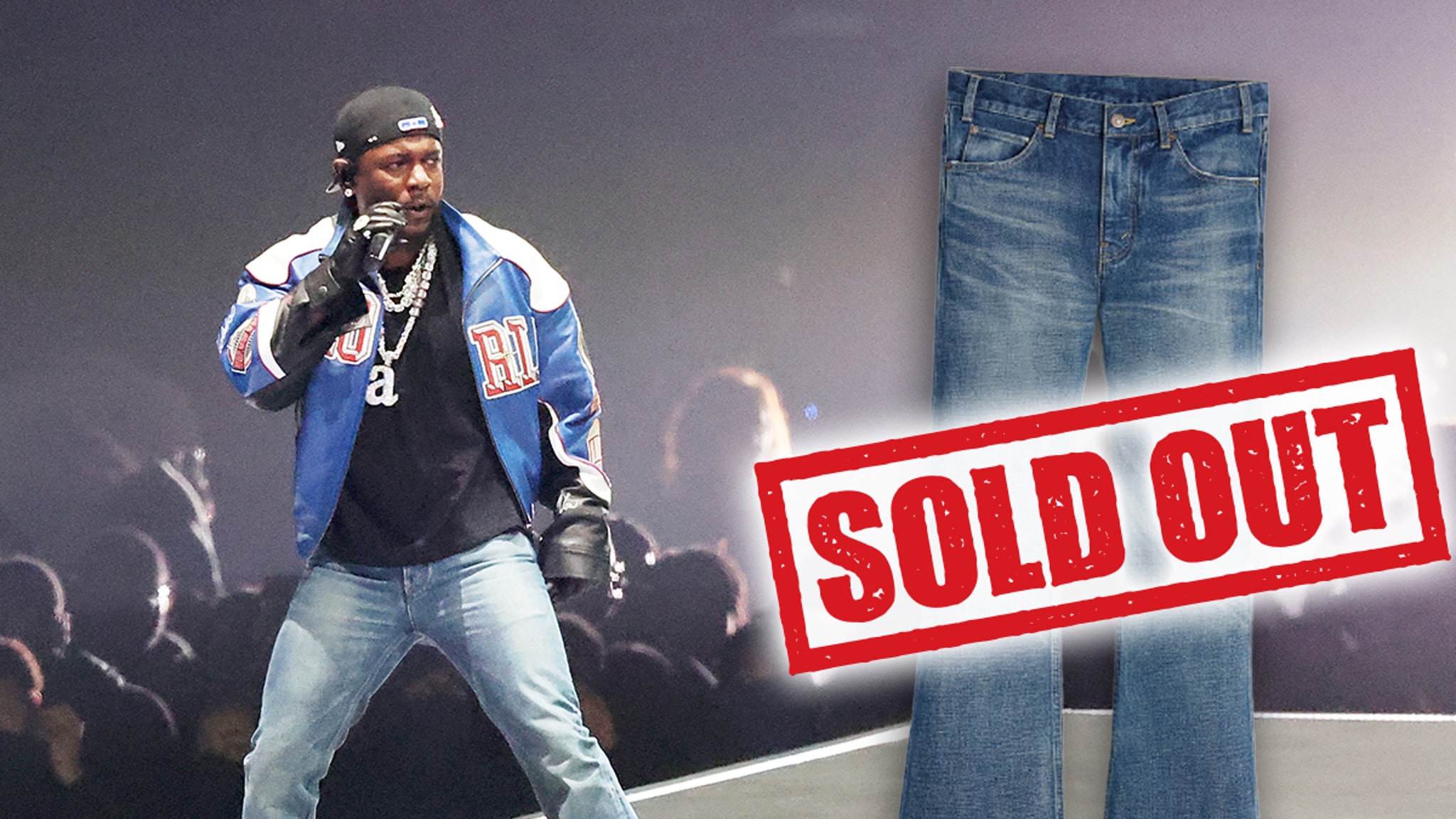 Kendrick Lamar Bell-Bottom Jeans From Super Bowl Sold Out