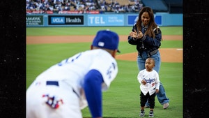 mookie betts son throwing first pitch insta 1