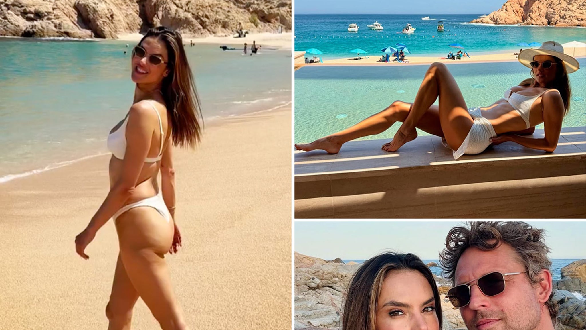 Alessandra Ambrosio Turns Up Temps on Cheeky Cabo Vacay