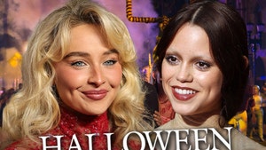 sabrina carpenter jenna ortega halloween horror nights getty 1