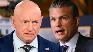 Mark Kelly and pete hegseth getty