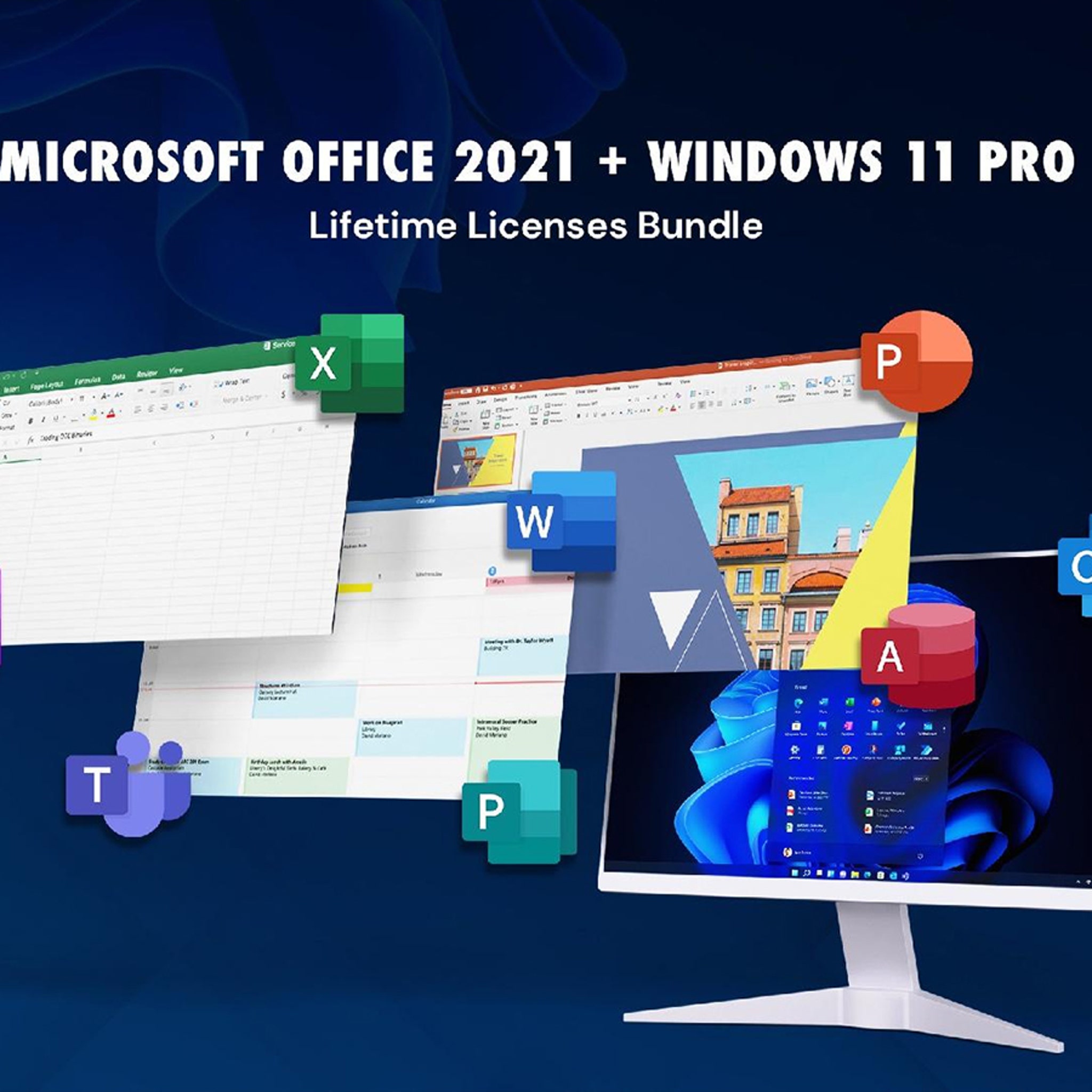 Enjoy Lifetime Access to Microsoft Office and Windows 11 Pro for