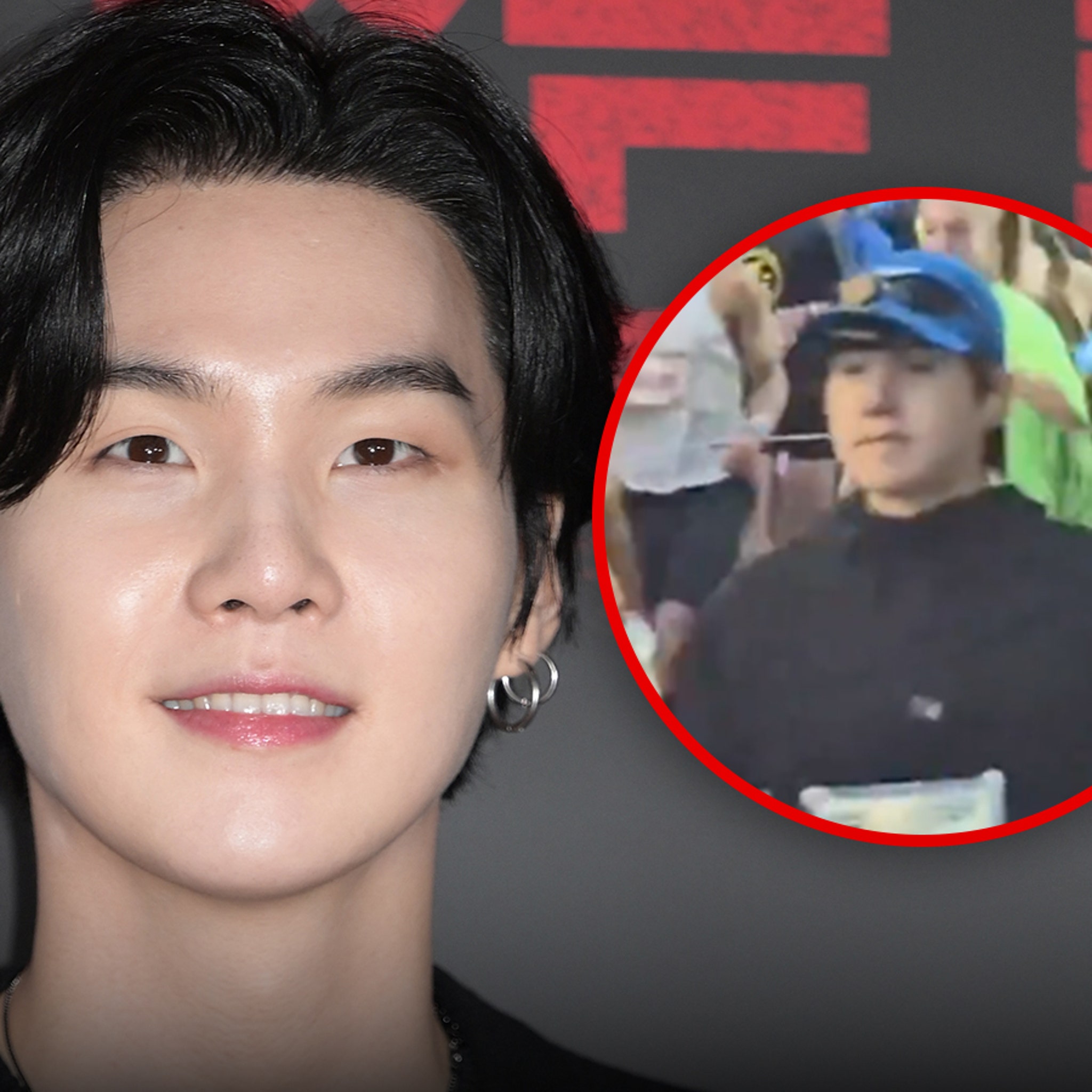 BTS FOR YOU リリースイベント 当選 SUGA フォト BTS' SUGA Competes In San Francisco Race Ahead of Concert