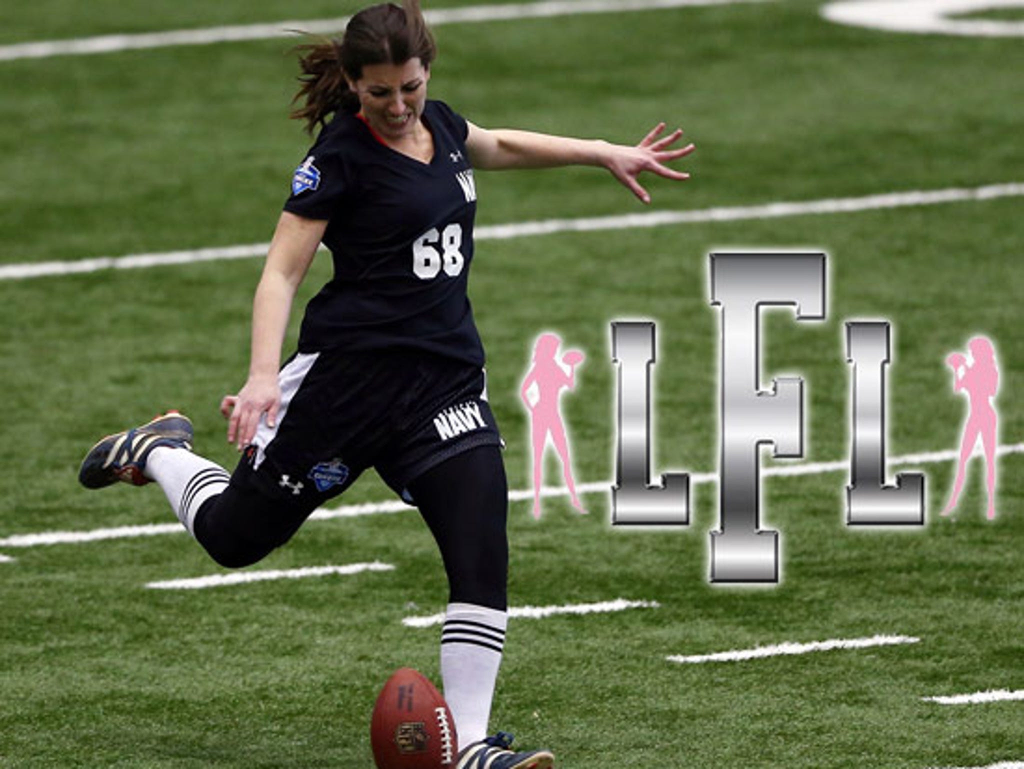 Lauren Silberman -- NFL's Failed Female Kicker Isn't Lingerie Football  League Material