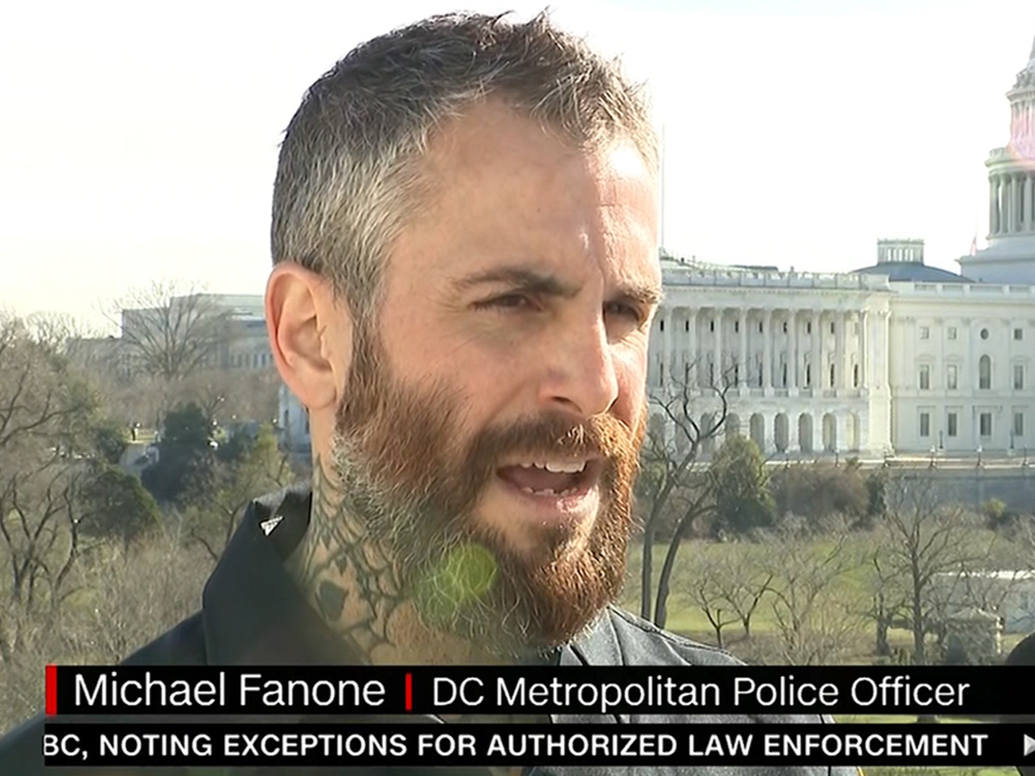 D C Metro Cop Describes Capitol Rioters Reaching For His Gun To Kill Him