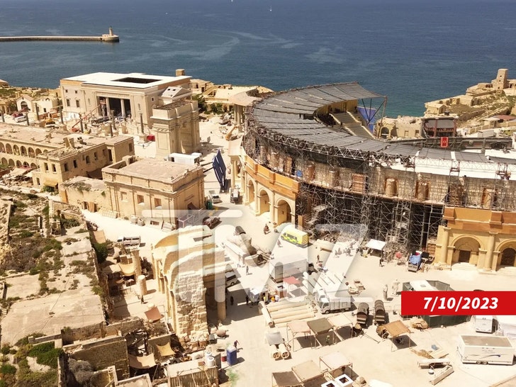 Sneak Peek Of 'Gladiator 2' Set in Malta