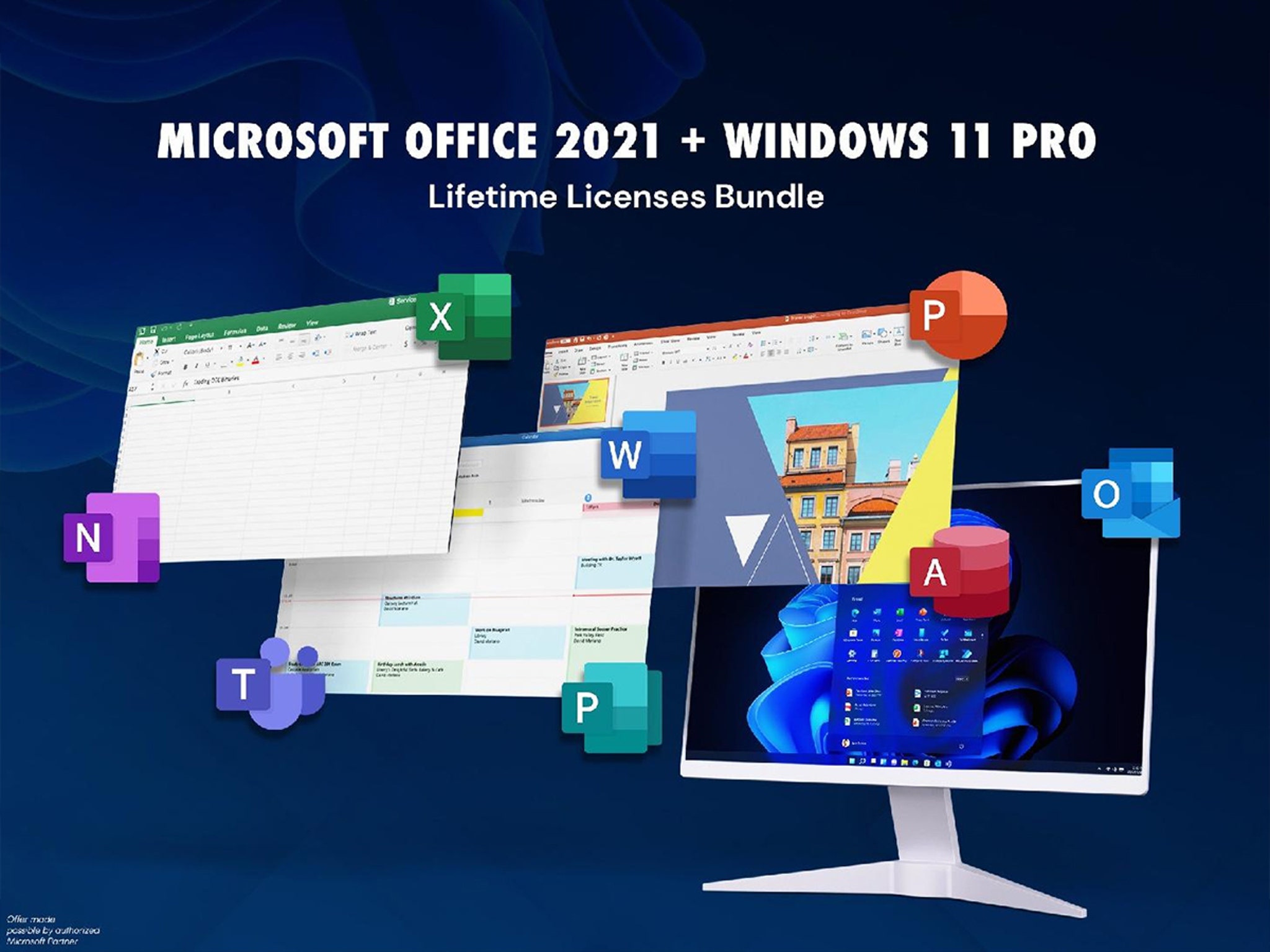 Enjoy Lifetime Access to Microsoft Office and Windows 11 Pro for