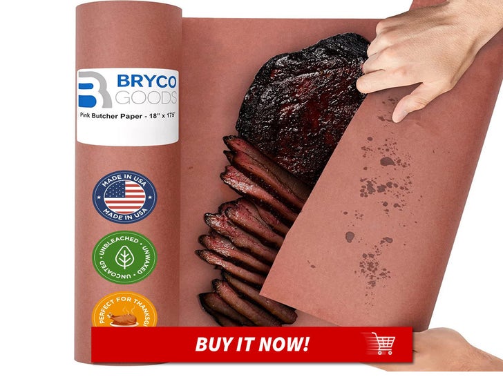 pink butcher paper