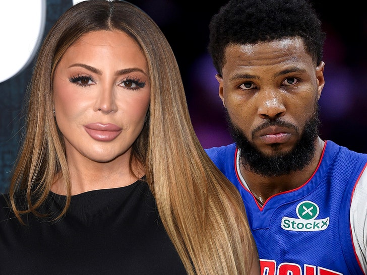 larsa pippen and malik beasley getty