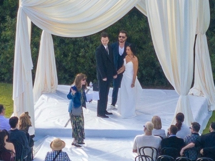 Demi Lovato and Jordan Lutes Wedding Rehearsal