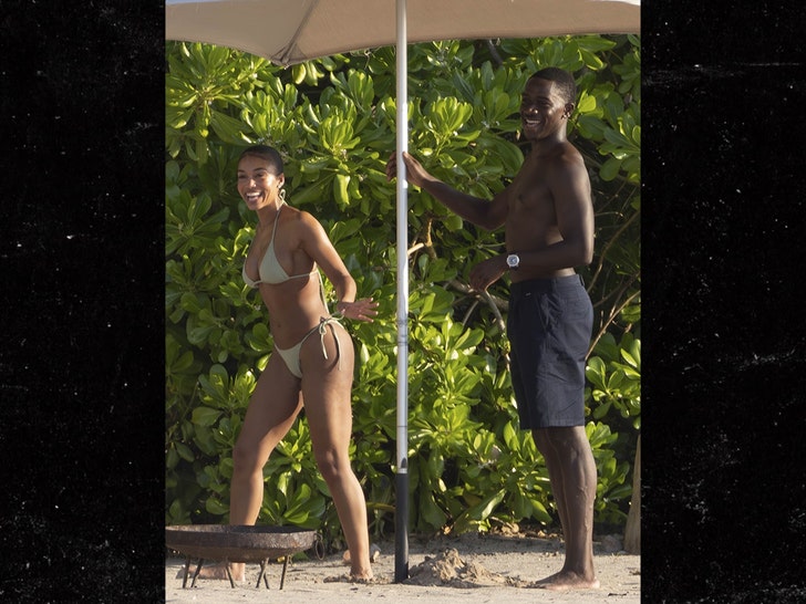 Model Lori Harvey snuggles with actor Damson Idris on vacation in Mexico